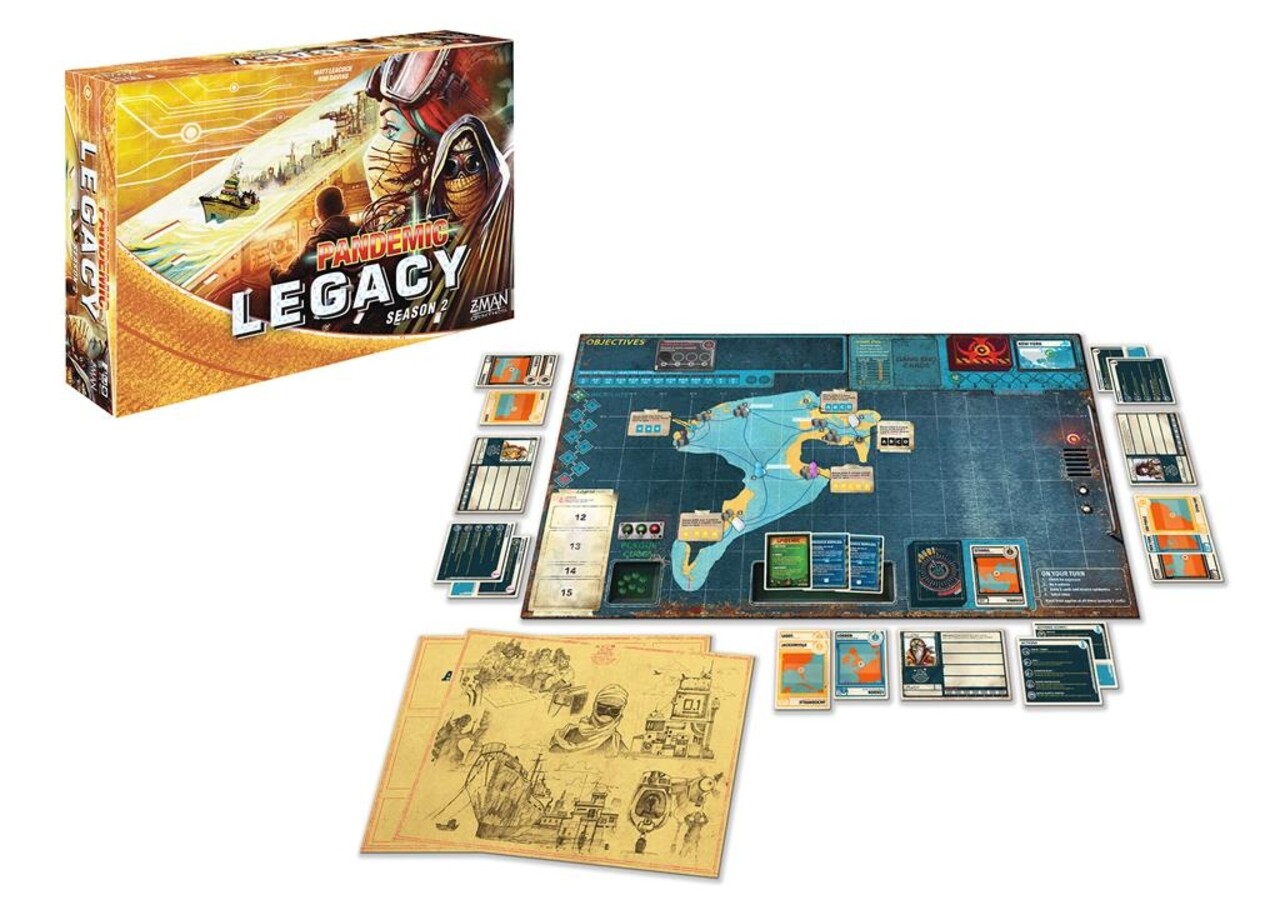 Z-Man Games Pandemic Legacy - Seizoen 2 "Geel" Z-Man Games Pandemic Legacy - Seizoen 2 "Geel"