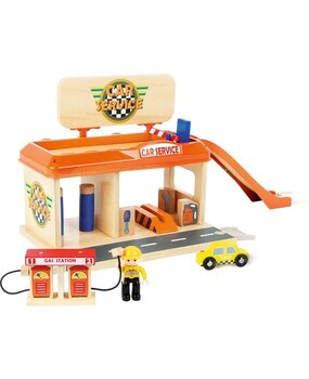 Small Foot Autoreparatiewerkplaats met tankstation Small Foot Autoreparatiewerkplaats met tankstation