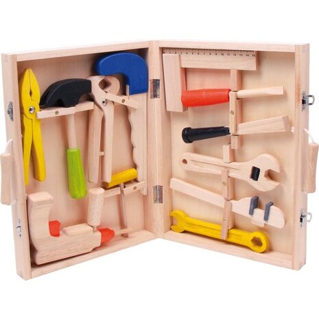 Small Foot Kindergereedschapskist | Werkplaats | Houten speelgoed Small Foot Kindergereedschapskist | Werkplaats | Houten speelgoed