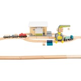 Small Foot Goederenstation met toebehoren | houten spoorwegen | 100% FSC Small Foot Goederenstation met toebehoren | houten spoorwegen | 100% FSC