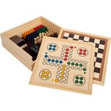 Small Foot Spellencollectie 7 klassiekers | bordspellen | Hout Small Foot Spellencollectie 7 klassiekers | bordspellen | Hout