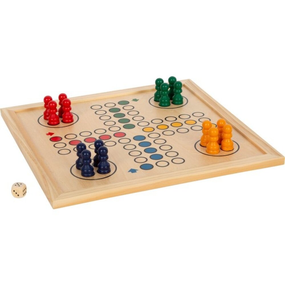 Small Foot Spellencollectie 7 klassiekers | bordspellen | Hout Small Foot Spellencollectie 7 klassiekers | bordspellen | Hout