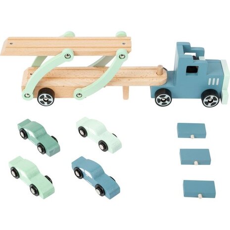 Small Foot Autotransporter Chicago | Parkeergarages en voertuigen | Hout Small Foot Autotransporter Chicago | Parkeergarages en voertuigen | Hout