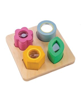 Tender Leaf Tender Leaf Preschool houten sensorische vormenpuzzel Tender Leaf Tender Leaf Preschool houten sensorische vormenpuzzel