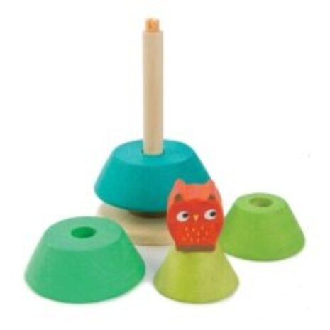 Tender Leaf Tender Leaf Toys Stapeltoren Denneboom Tender Leaf Tender Leaf Toys Stapeltoren Denneboom