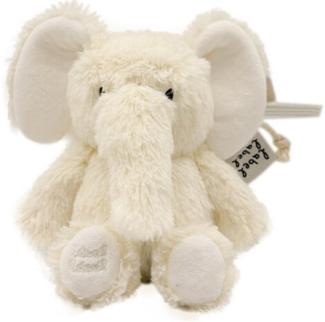 Label Label Knuffel Elephant Elly Ivoor, maat S