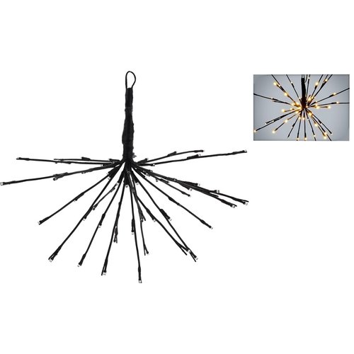 Verlichte sterbal - 45cm - 72 LED's - flashing Verlichte sterbal - 45cm - 72 LED's - flashing