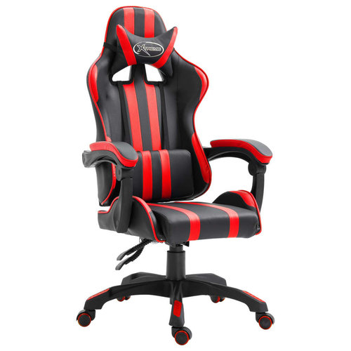 vidaXL Gamingstoel PU rood vidaXL Gamingstoel PU rood