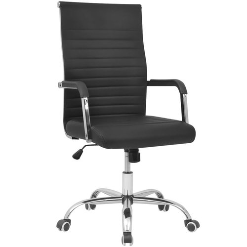 vidaXL Bureaustoel zwart 55x63 cm kunstleer vidaXL Bureaustoel zwart 55x63 cm kunstleer
