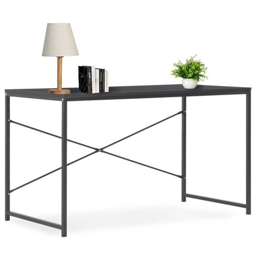 vidaXL Computerbureau 120x60x70 cm zwart vidaXL Computerbureau 120x60x70 cm zwart