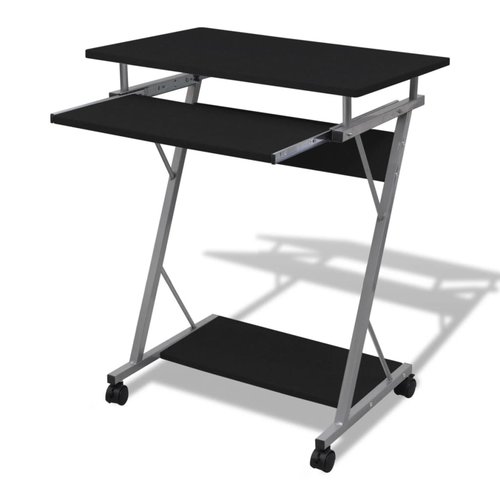 vidaXL Studenten computerbureau 60 x 40 x 75 cm (zwart) vidaXL Studenten computerbureau 60 x 40 x 75 cm (zwart)