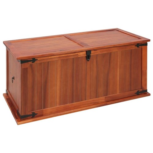 vidaXL Opbergkist 79x34x32 cm massief acaciahout vidaXL Opbergkist 79x34x32 cm massief acaciahout