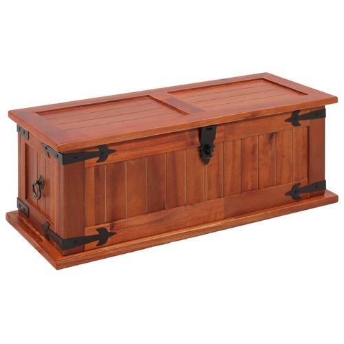 vidaXL Opbergkist 60x25x22 cm massief acaciahout vidaXL Opbergkist 60x25x22 cm massief acaciahout