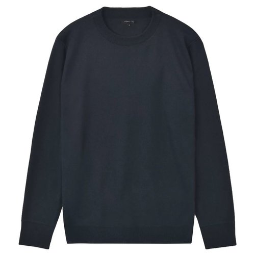 vidaXL Herentrui met ronde hals marineblauw M vidaXL Herentrui met ronde hals marineblauw M