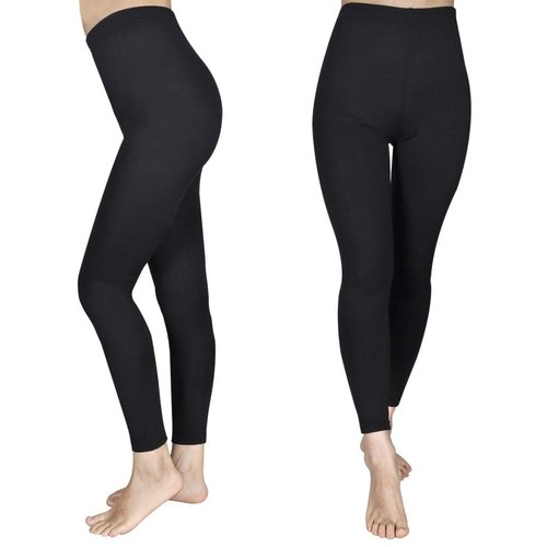 vidaXL Legging voor meisjes maat 110/116 (zwart) set van 2 vidaXL Legging voor meisjes maat 110/116 (zwart) set van 2
