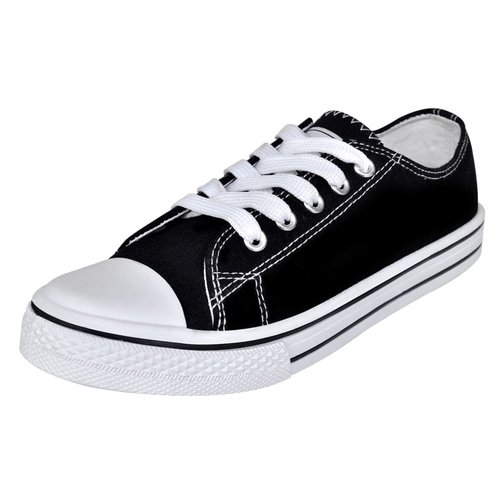 vidaXL Klassieke lage dames sneakers zwart (maat 37) vidaXL Klassieke lage dames sneakers zwart (maat 37)