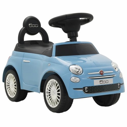 vidaXL Loopauto Fiat 500 blauw vidaXL Loopauto Fiat 500 blauw