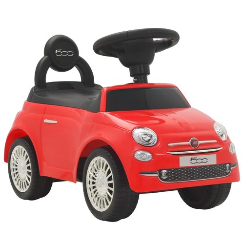 vidaXL Loopauto Fiat 500 rood vidaXL Loopauto Fiat 500 rood