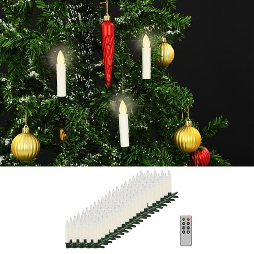 vidaXL LED-kaarsen draadloos met afstandsbediening 100 st warm wit vidaXL LED-kaarsen draadloos met afstandsbediening 100 st warm wit