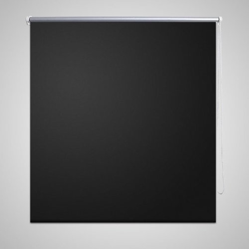 vidaXL Rolgordijn verduisterend 40 x 100 cm zwart vidaXL Rolgordijn verduisterend 40 x 100 cm zwart