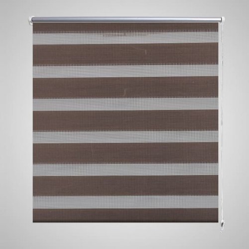 vidaXL Duo Rolgordijn 50x100cm Koffiebruin vidaXL Duo Rolgordijn 50x100cm Koffiebruin