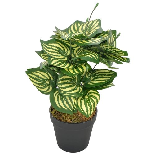 vidaXL Kunstplant met pot watermeloenplant 45 cm groen vidaXL Kunstplant met pot watermeloenplant 45 cm groen