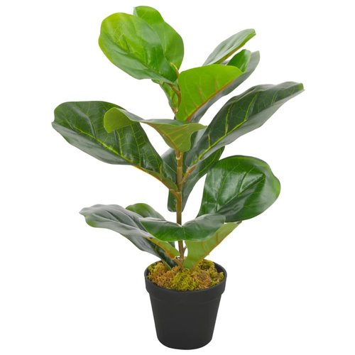 vidaXL Kunstplant met pot vioolbladplant 45 cm groen vidaXL Kunstplant met pot vioolbladplant 45 cm groen