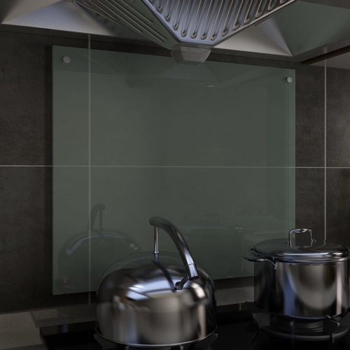 vidaXL Spatscherm keuken 70x60 cm gehard glas wit vidaXL Spatscherm keuken 70x60 cm gehard glas wit
