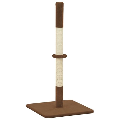 vidaXL Kattenkrabpaal 40x40x80 cm sisal bruin vidaXL Kattenkrabpaal 40x40x80 cm sisal bruin