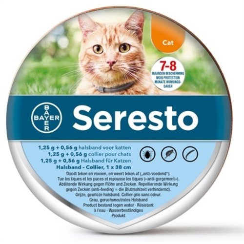 Bayer Seresto teken- en vlooienband kat Bayer Seresto teken- en vlooienband kat
