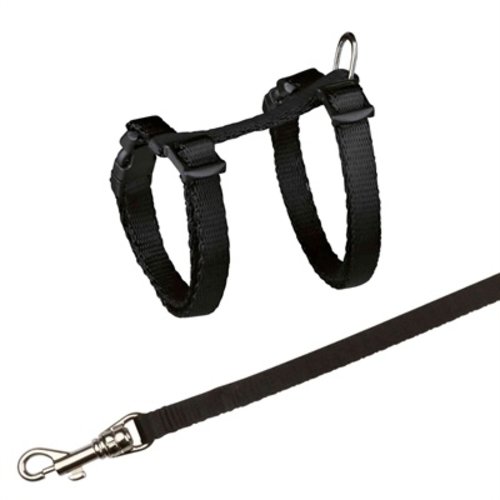 Trixie Trixie kittentuig met riem assorti Trixie Trixie kittentuig met riem assorti