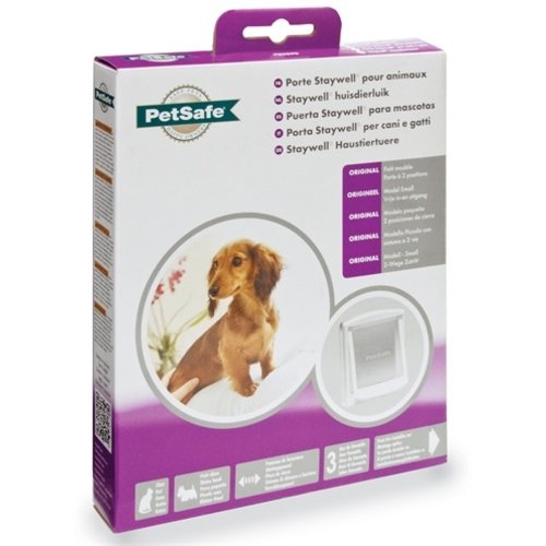 Petsafe Petsafe kattenluik small wit/transparant Petsafe Petsafe kattenluik small wit/transparant