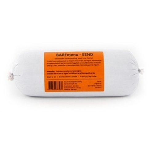 Barfmenu 20x barfmenu eend kattenvoer Barfmenu 20x barfmenu eend kattenvoer
