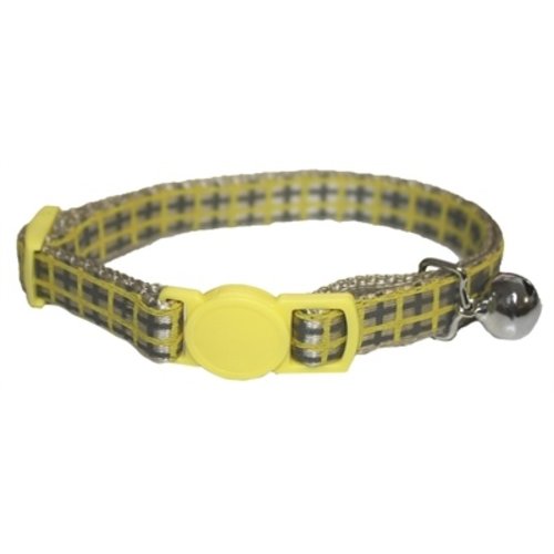 Happy pet Little rascals kitten halsband geel Happy pet Little rascals kitten halsband geel