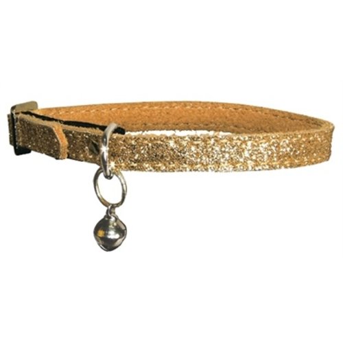Bobby Bobby kattenhalsband glitter goud Bobby Bobby kattenhalsband glitter goud