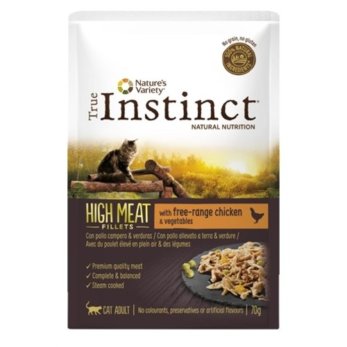Advance True instinct pouch high meat adult chicken fillets Advance True instinct pouch high meat adult chicken fillets