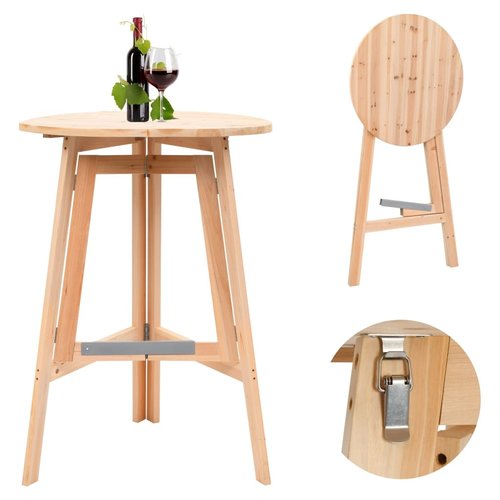 Bartafel inklapbaar 78 cm vurenhout Bartafel inklapbaar 78 cm vurenhout