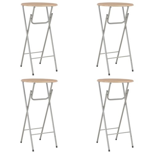Bartafels 4 st 60x112 cm MDF eikenkleur Bartafels 4 st 60x112 cm MDF eikenkleur