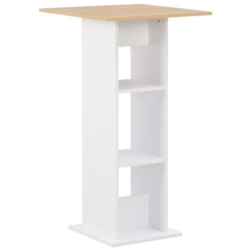 Bartafel 60x60x110 cm wit Bartafel 60x60x110 cm wit