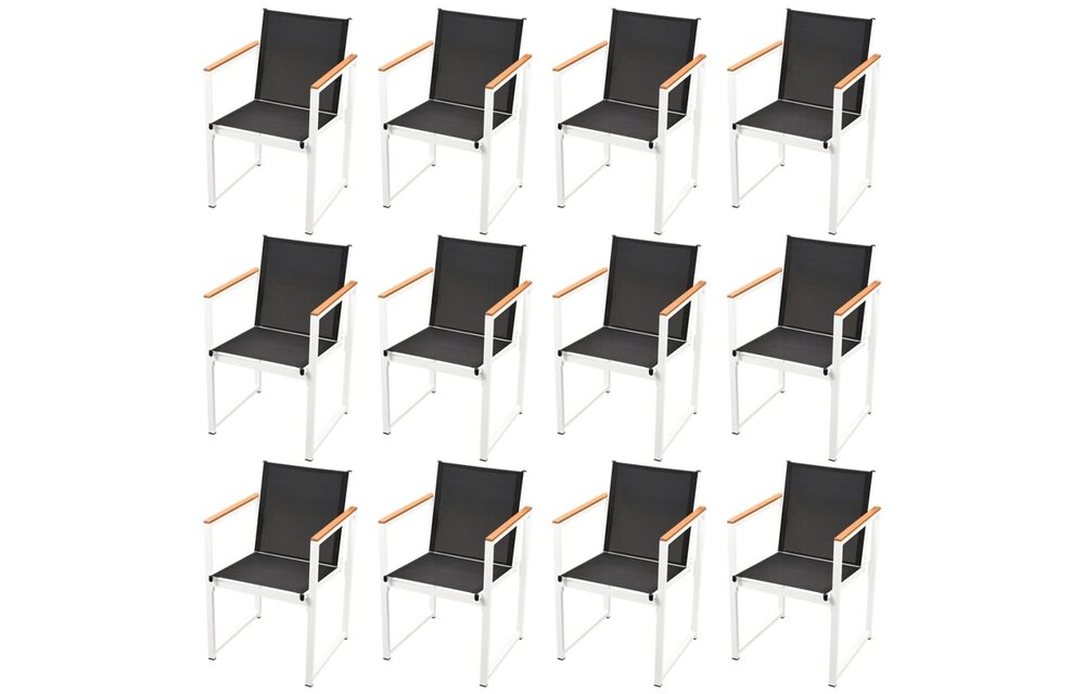 13-delige Tuinset met HKC tafelblad aluminium