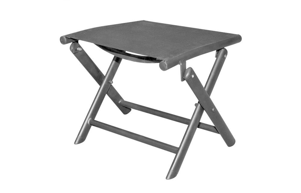 10-delige Tuinset aluminium zwart
