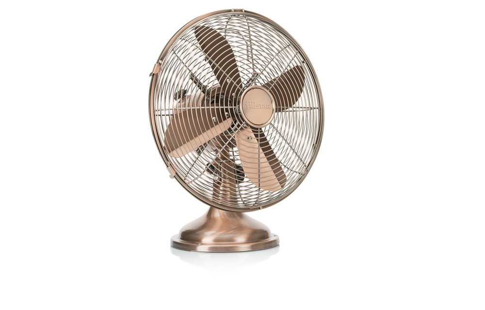 Retro tafelventilator VE-5970 35 W 30 cm koper