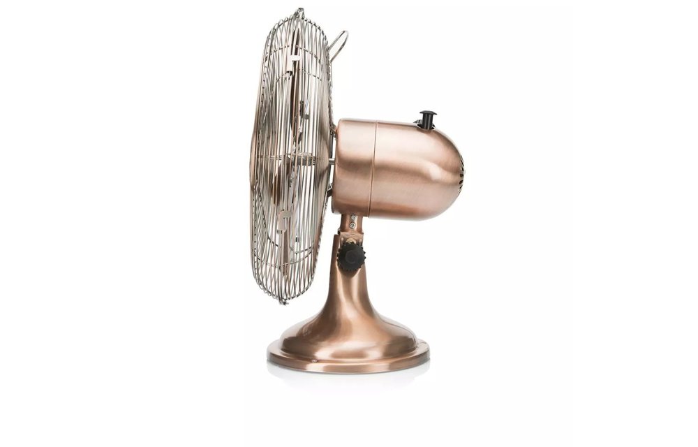 Retro tafelventilator VE-5970 35 W 30 cm koper