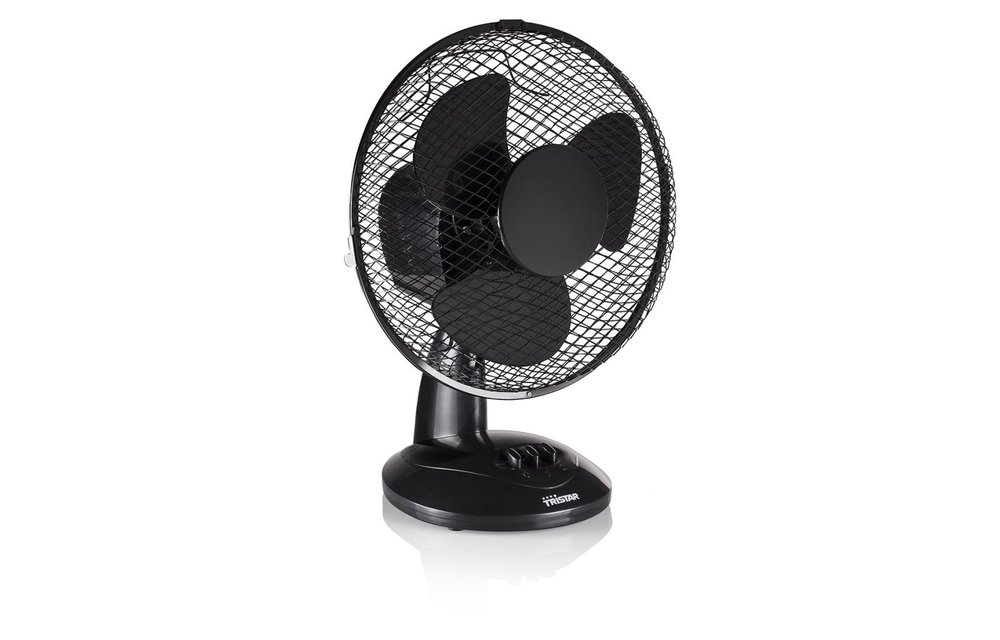 Tafelventilator VE-5924 20 W 23 cm zwart