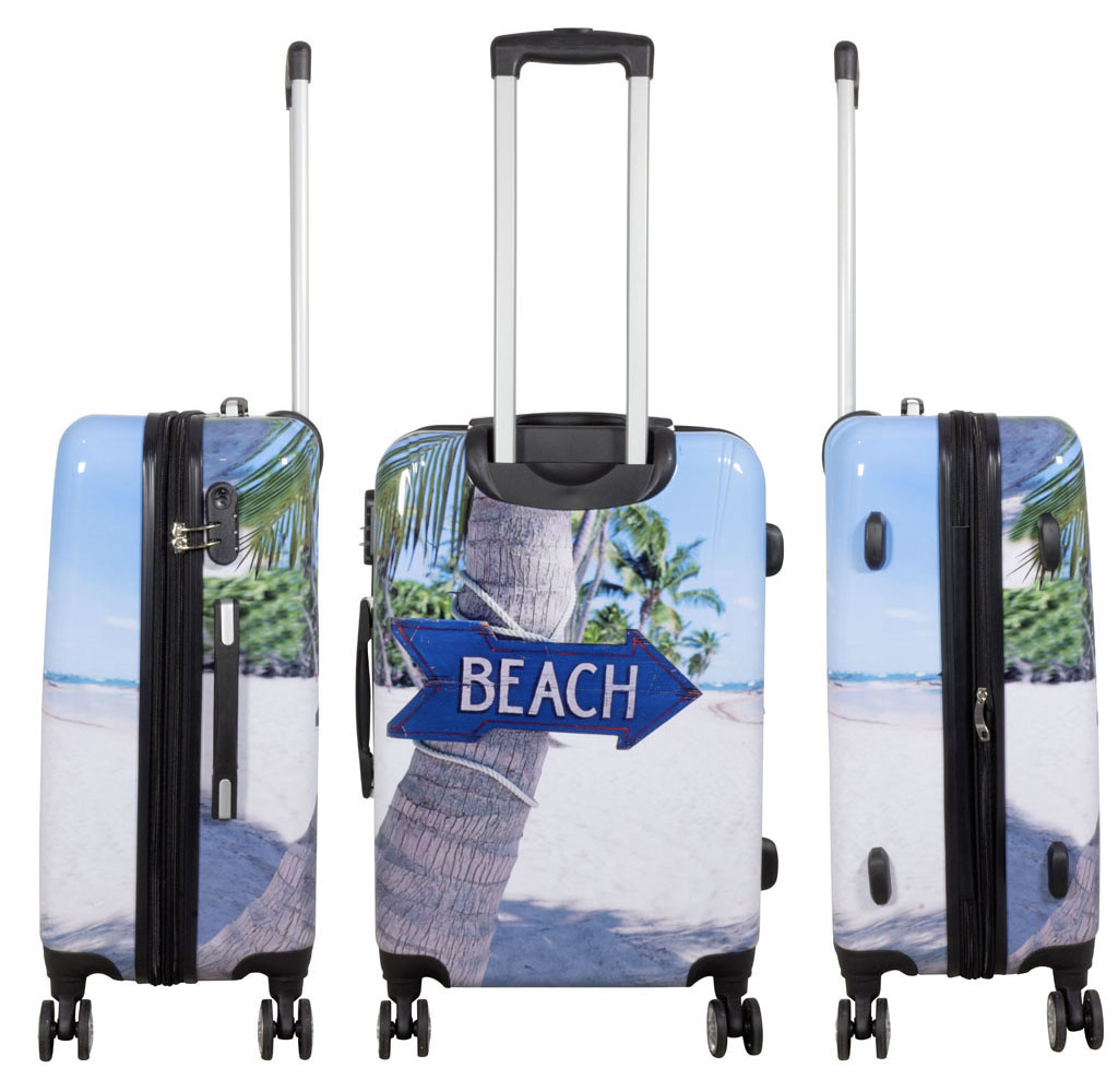 3 delig kofferset Beach