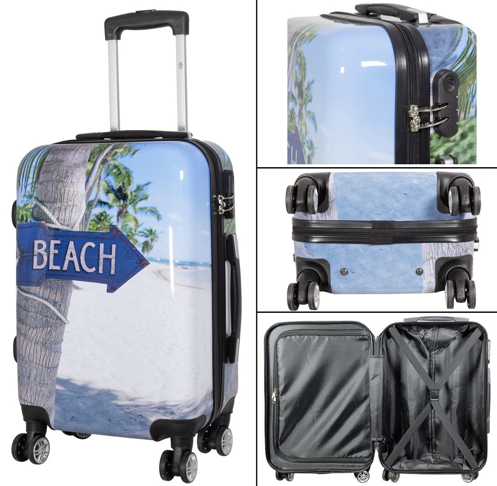 3 delig kofferset Beach
