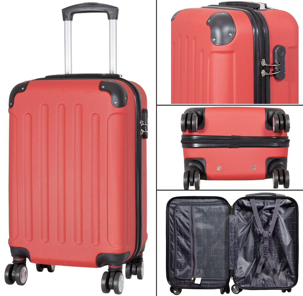 koffers Diva Deluxe. Rood