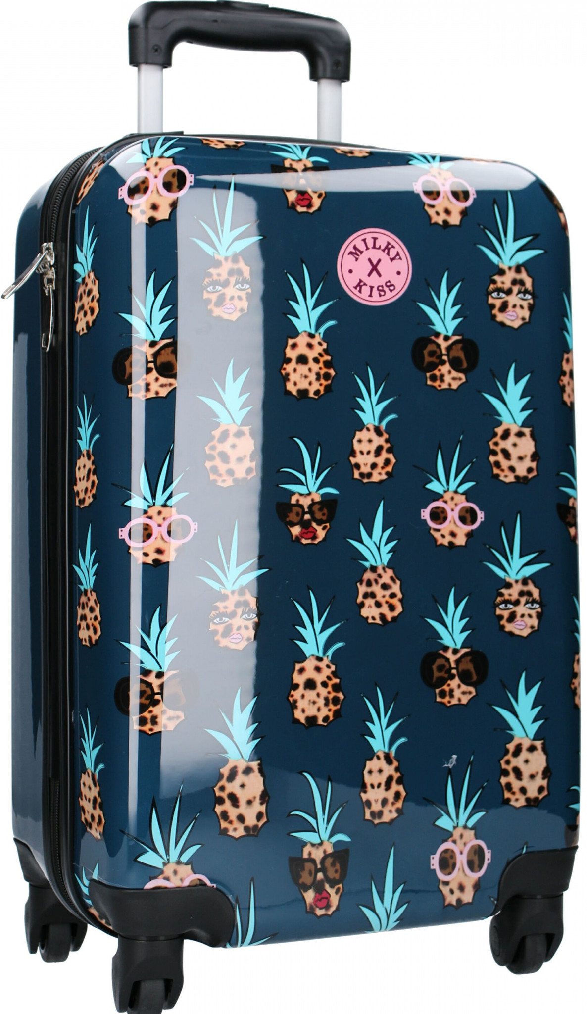 koffer En Route 38 liter polyester blauw