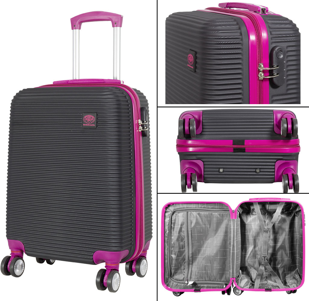 Travelsuitcase Santorin ABS reiskoffer 3delig set