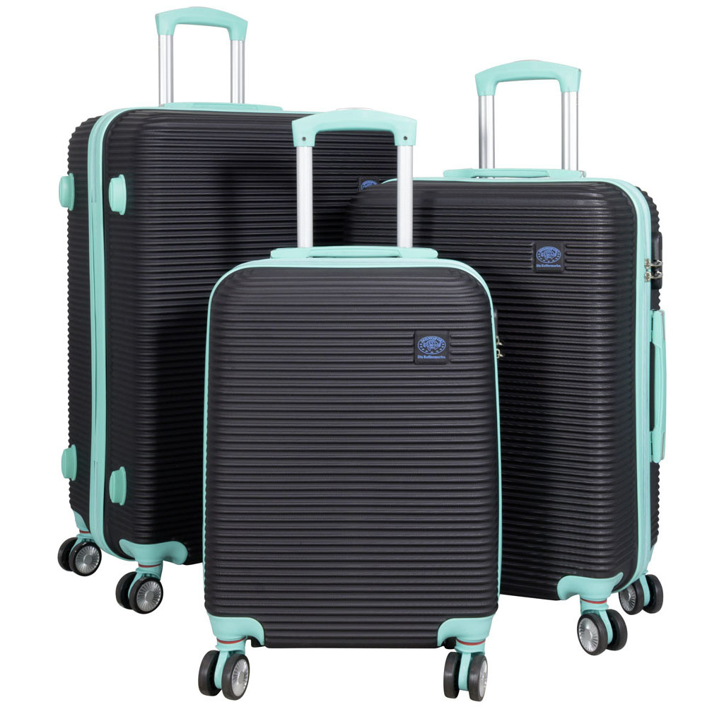 Travelsuitcase Santorin ABS reiskoffer 3delig set